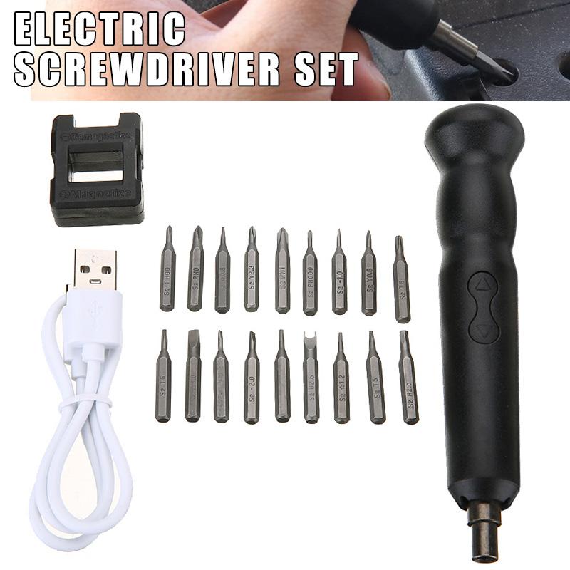 Wkrętak elektryczny akumulator Mini zestaw do domu śrubokręt wielofunkcyjny akumulatorowy elektryczny telefon komórkowy zestaw wkrętaków narzędzia ręczne