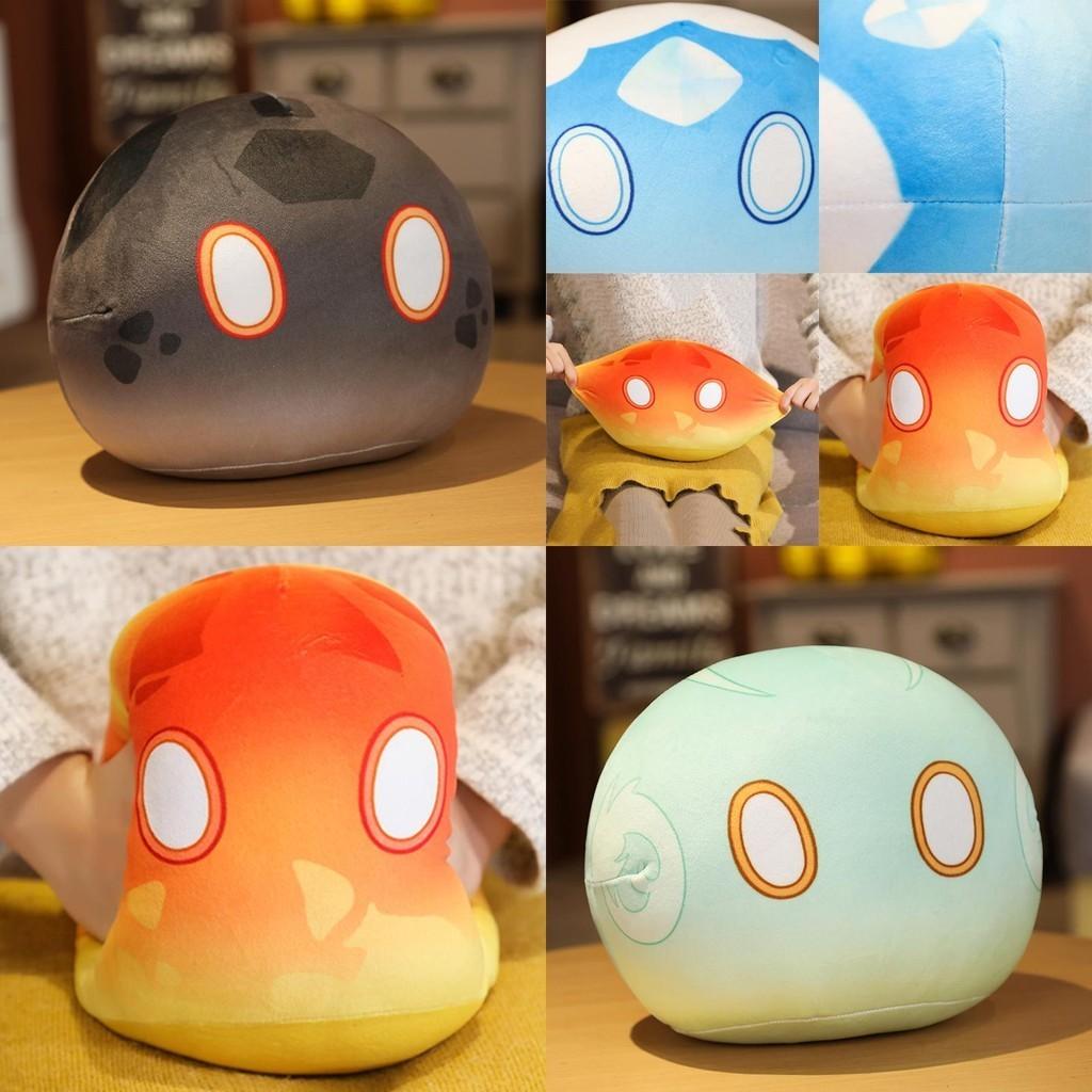 Genshin Impact Slime Theme Adorable Plush Dolls Perfect Kids Gift Cartoon Pillow
