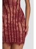 2026 Spring/Summer Women's Lace Bandeau Striped High-Waisted Slimming Dress