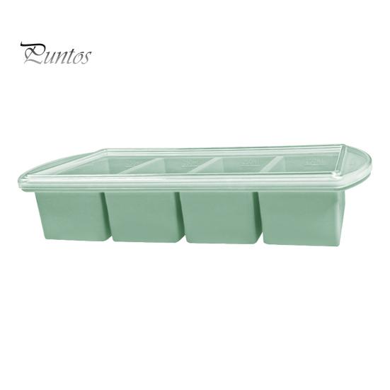 

Силиконовый поднос для заморозки супа с гибкой крышкой, не содержащий бисфенол А, герметичный, универсальный, формы для заморозки супов, соусов и прикорма 4Grid зелёный
