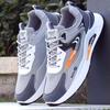 Summer Men's Shoes Spring and Autumn Leather Shoes Men's Mesh Deodorant Wear-resistant Sports Shoes Trend Versatile Casual Trendy Shoes