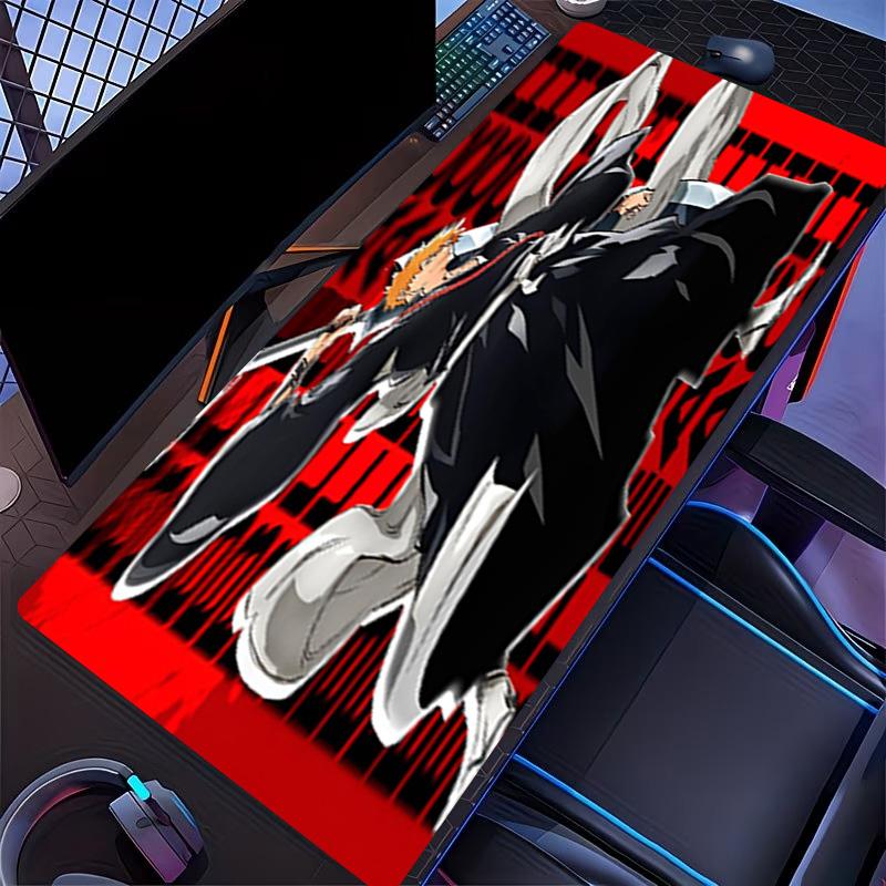 BLEACH Print Mauspadd, für Tastaturpad Laptop PC Matte für Büro Heimgebrauch, Schreibtischdekoration, Perfektes Geburtstagsgeschenk für Gamer