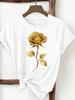 (Asian Size) butterfly lovely trend  Clothing T Shirt Print Female Woman Women Fashion Tee Top Short Sleeve Graphic T-shirts