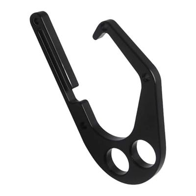 Shamiina [One-Handed Operation] Aluminum Tree Climber Hook with Drop Prevention Design, Compatible with XL Chainsaws, Tool Hanger with Two Holes for E