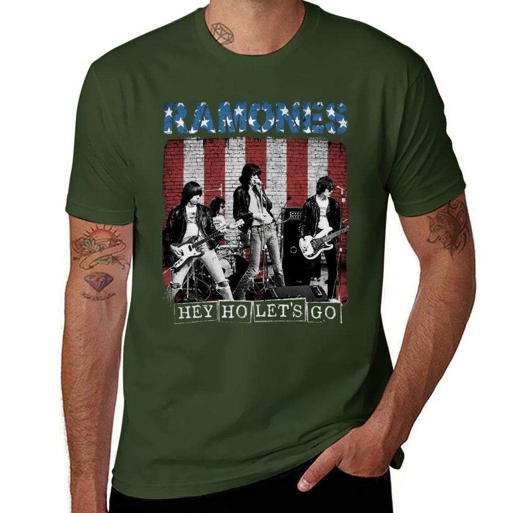 Ramones Scandinavia Tour Tshirt Oversizeds For A Boy Sweat Shirts Unisex