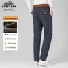 LAOYECHE Herren Verdickte Cordhose mit geradem Bein, lässig