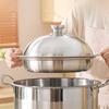 with Lid Food Steam Plate Portable Round Pot Insert Tray Kitchen Steamer Holder  Kitchen Supplies