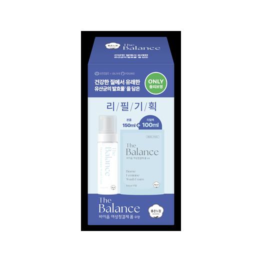 

Good Feel Пена/Очищающие салфетки для женской интимной гигиены Balance Biome Feminine Cleanser Foam+Refill Plan