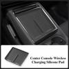 For XPENG P7 2025 Wireless Charging Mat Silicone Central Control Mobile Phone Mat Car Interior Decoration Supplies Accessories