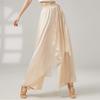 Gonna Pantalone Danza Classica Donna Larga Fluida Lucida Casual Costumi da Esibizione Abbigliamento da Pratica per la Danza