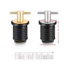 2 Pcs Kayak Drain Plug Rubber Scupper Plugs Drain Stopper T-Handle Drain Plug