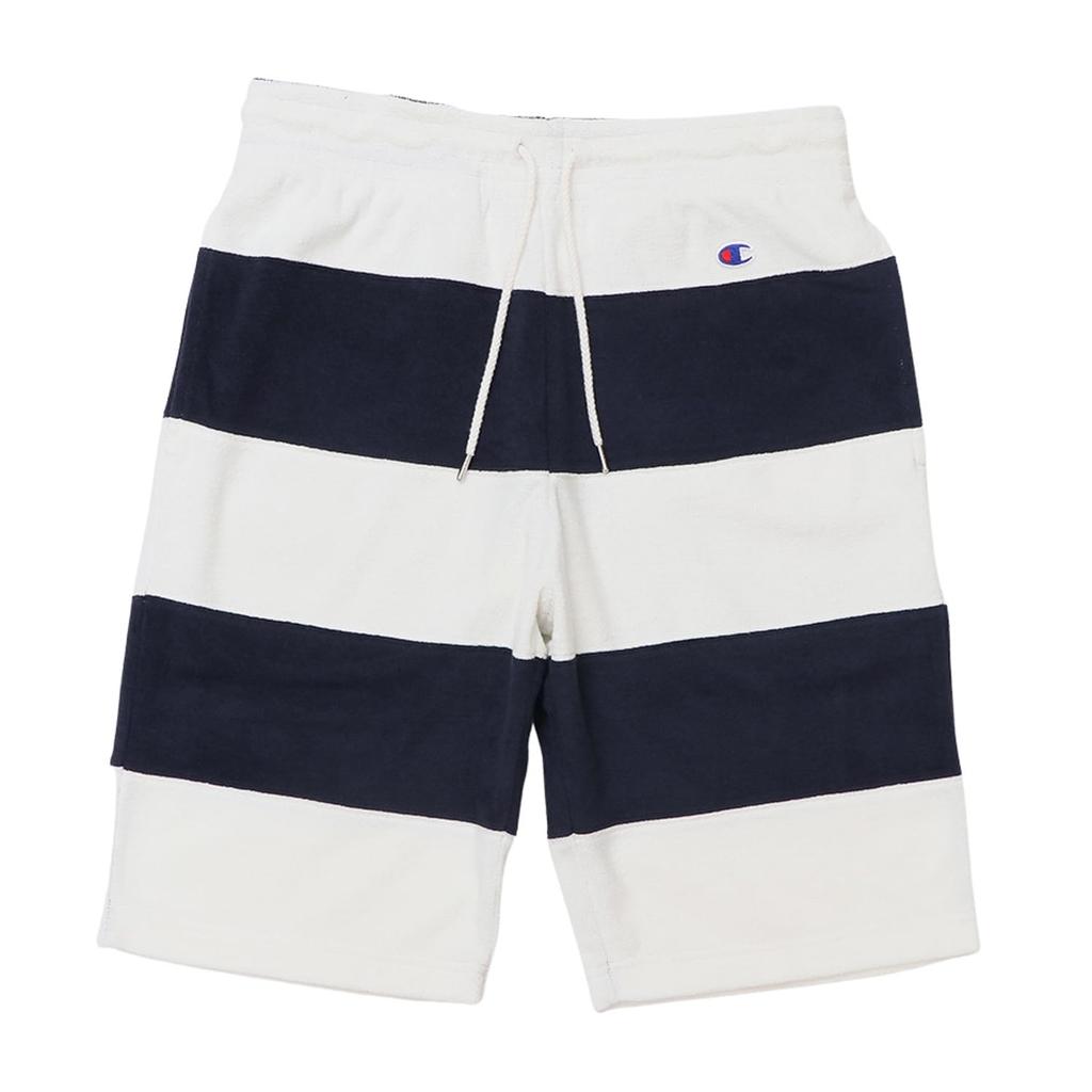 Half Pants Panel Shorts Basic Navy M [Champion] C3-X517 Men's
