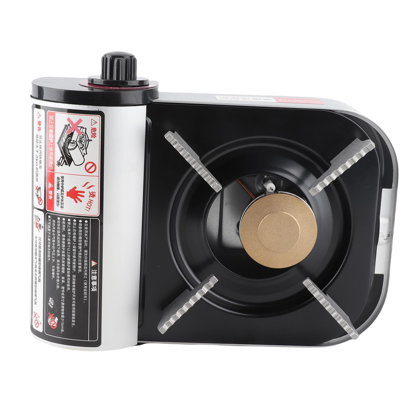 Cassette Furnace Portable Outdoor Mini Cassette Stove Butane Gas Stove with Carry Case for Camping
