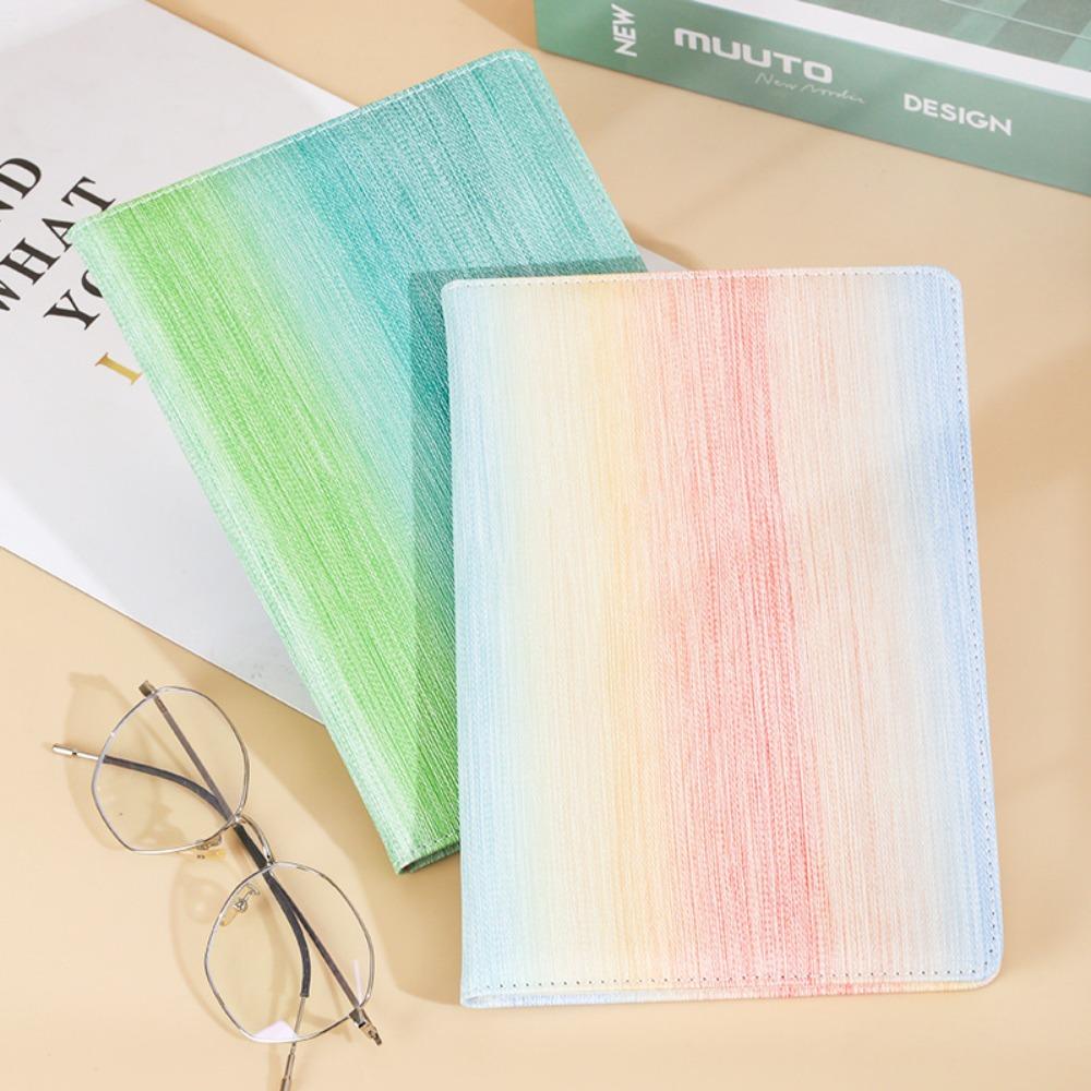 

Мягкий градиентный цветной дневник, ценный блокнот формата А5, прочный блокнот в мягкой обложке для школы