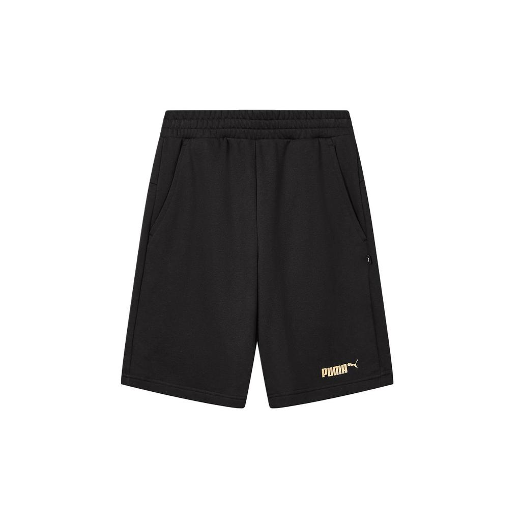 Puma Ess No.2 Elastic Animal Pattern Knitted Simple Style Loose Straight High-Quality Fabric Casual Shorts Unisex shorts 697102-51