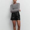 See Through Fashion Λευκό Κομψό ριγέ See Through Γυναικεία μπλουζάκια Μακρυμάνικα T-Shirts Tees Skinny Club Ρούχα για πάρτι