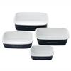 DEAN & DELUCA Enamel Container B2 Charcoal Gray