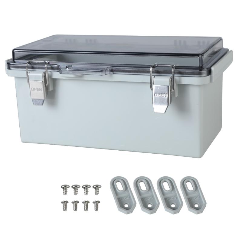 

Junction Box Indoor Outdoor Electrical Project Enclosure Wall Mounted Distribution Box for Protections of Power Strips 1