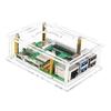 Raspberry Pi 5 Acrylic Case with Fan and Copper-Aluminum Heatsink