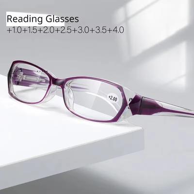 Fashion Retro Reading Eyeglasses Women Presbyopia Glasses Anti-Blue Light Hyperopia Men Computer Eyewear
