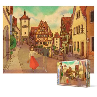150 Piece Jigsaw Puzzle - Rothenburg, Germany, Popular Korean Puzzle