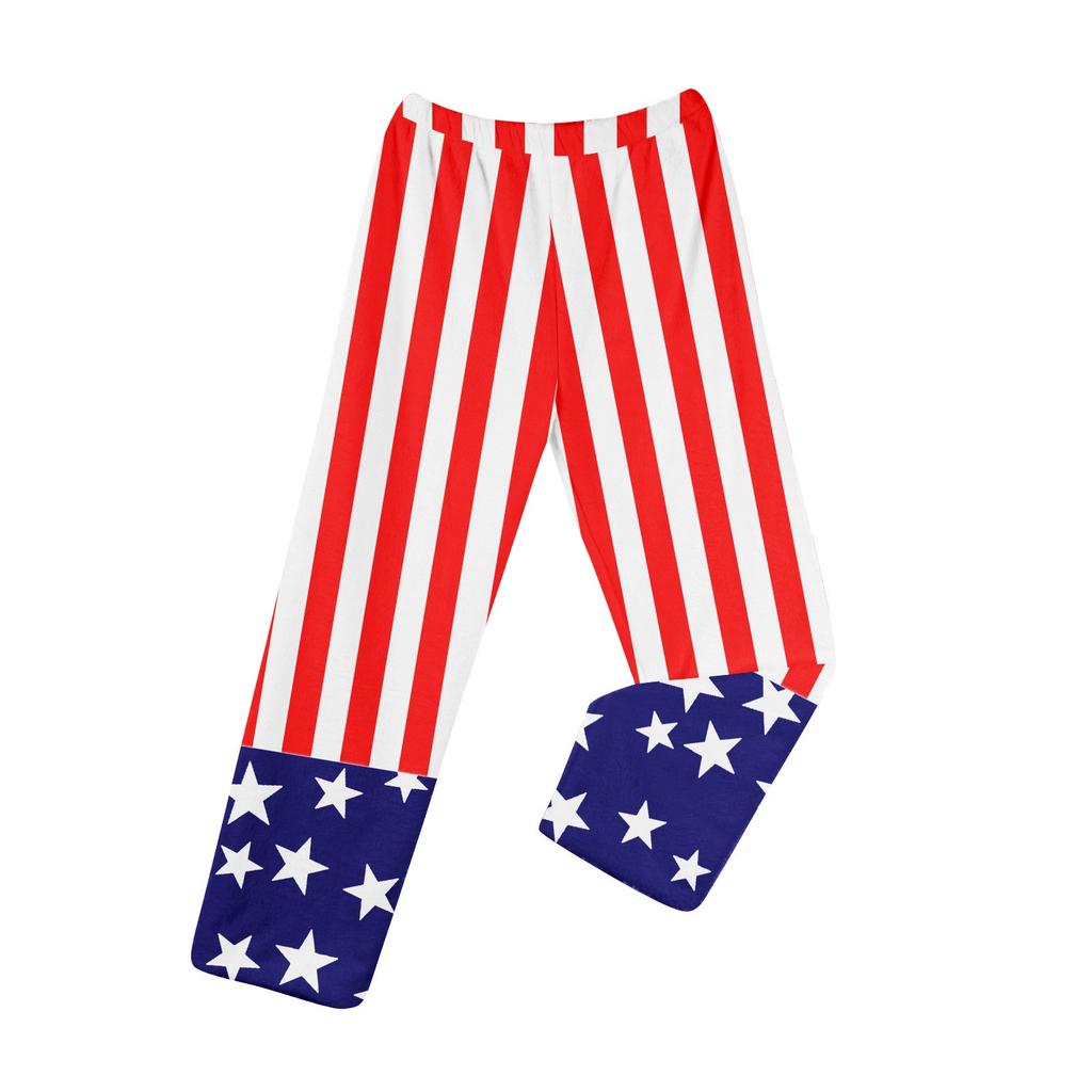 Anime Pajama Pants Sleepwear Casual Drawstring Elastic Waist Pants Comfy Straight Yoga Loose Trousers