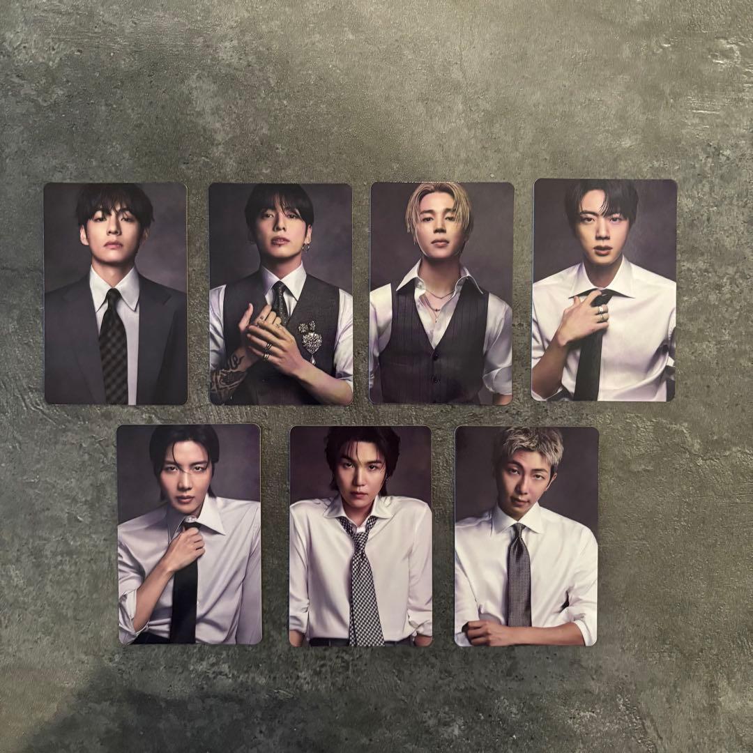 [USED] BTS ARIRANG Japan Store Bonus Photocard Set (7 types)