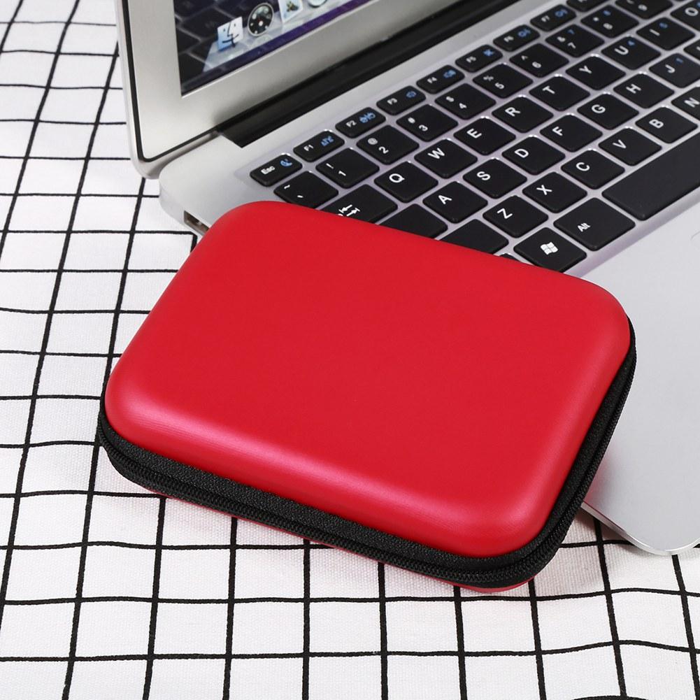 Digital Accessories Cable Earphone Storage   USB Flash Drive Case Bag Hot (Dark Blue)