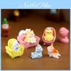 Playful Resin Cat Figures For Miniature Daily Life And Diy Scene Crafting