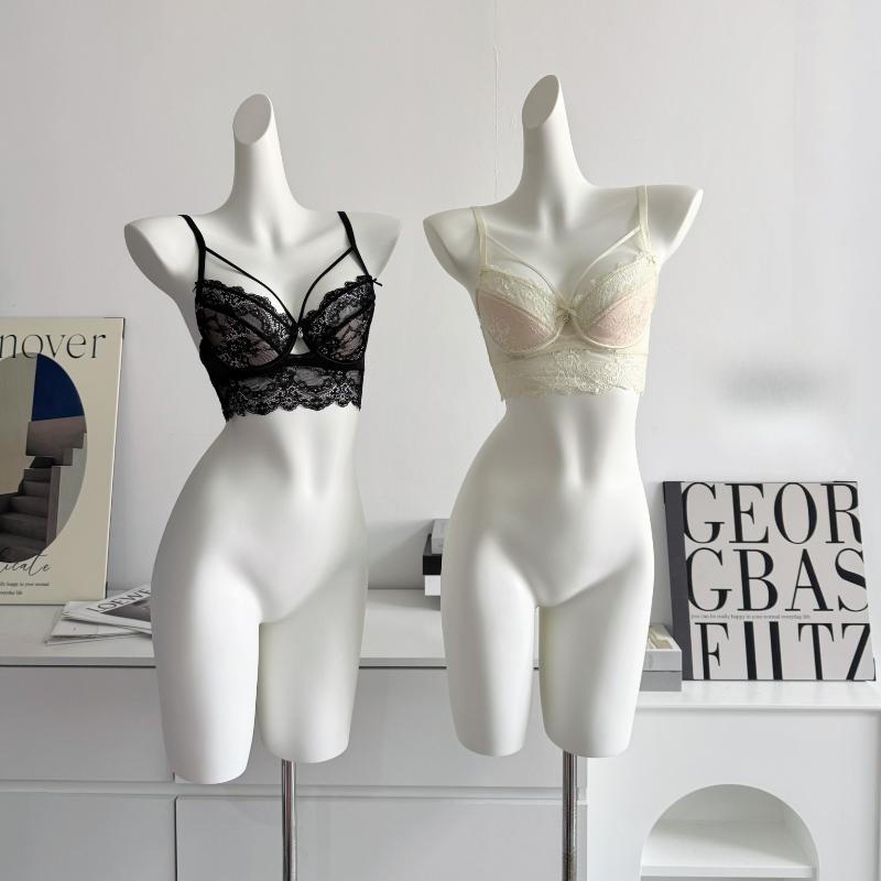 Sexy Underwear Bra Women Ultra-thin Bra Clothes French Lace Breathable Bralette Female Silk Comfort Bras and Thong Lingerie