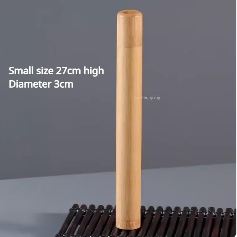 

Bamboo Incense Tube Sealed Long/short Portable |/incense Stick Tube Household/ Indoor/travel/storage/storage Box Aroma Utensil