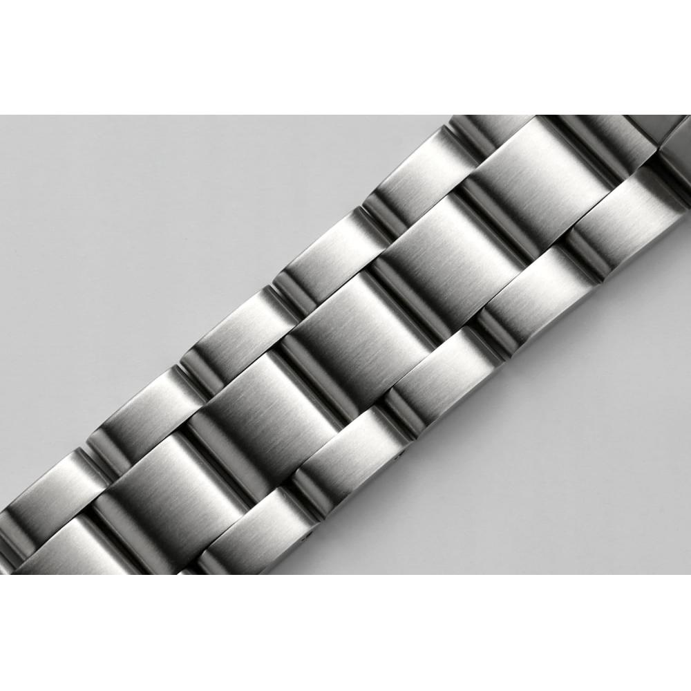 [HYAKUICHI 101] Classic Chronograph Non-Date 200m Waterproof Watch Center Chrono Men's Black Panda