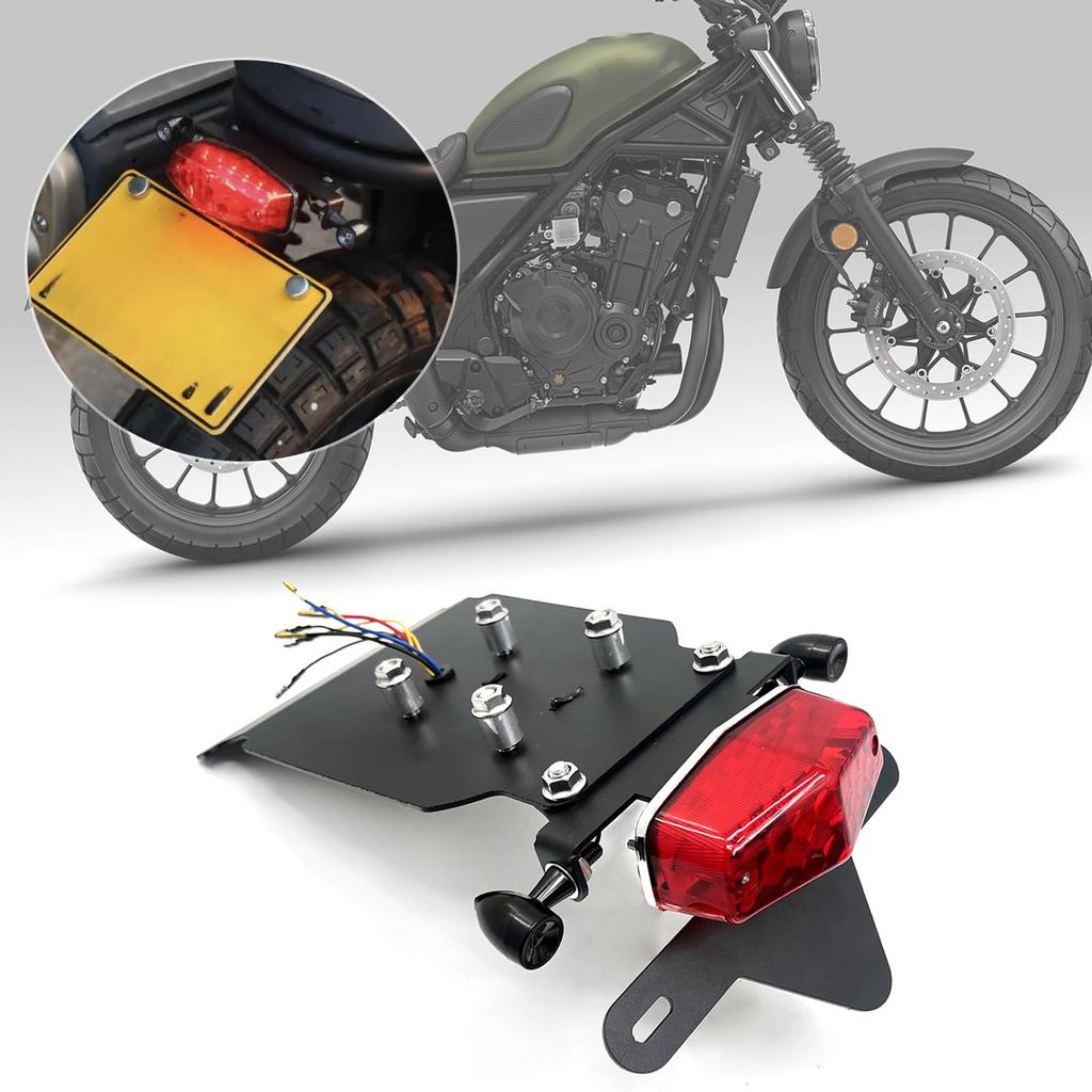 License Plate Holder Aluminum Motorcycle Bracket for CL250 CL300 2025 2026 2024 CL500 2025