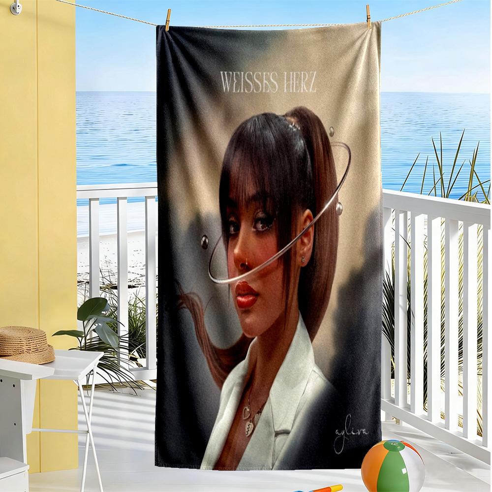 Ayliva Beach Towel Soft Durable Quick-Dry Comfortable Lightweight Suitable for Swimming, Gym, Camping, Yoga Vacation