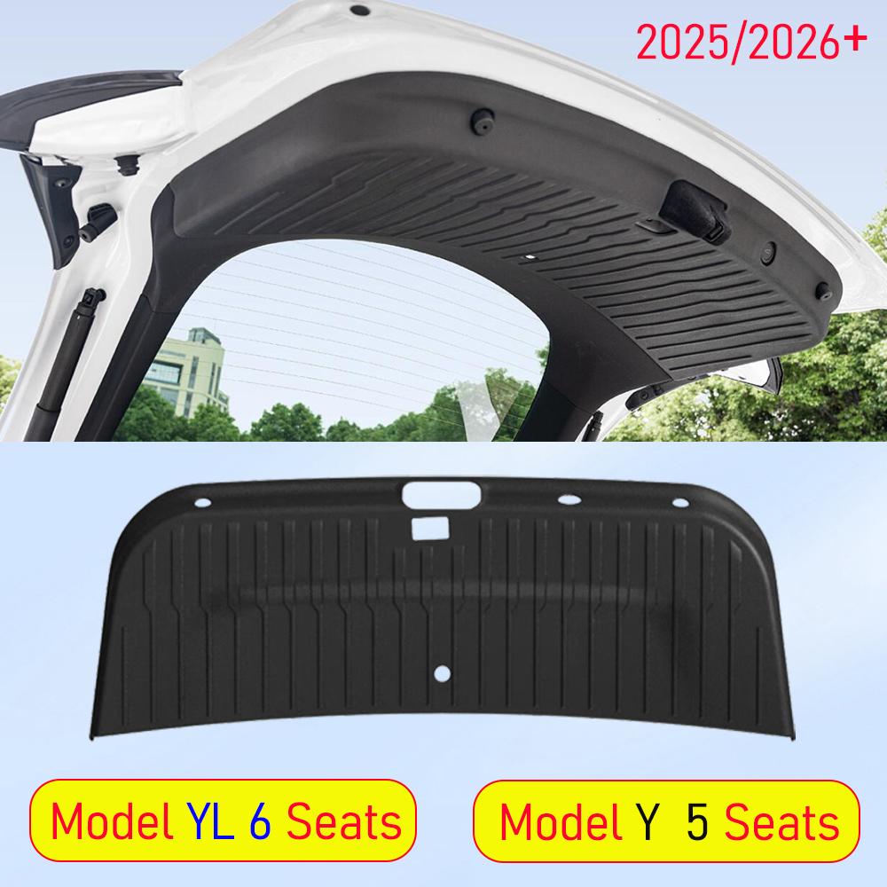 Trunk Mats for Tesla Model Y L YL Model Y Juniper 2025 2026 Rear Trunk Tailgate Mat All Weather Cargo Liner Pad Trim Accessories