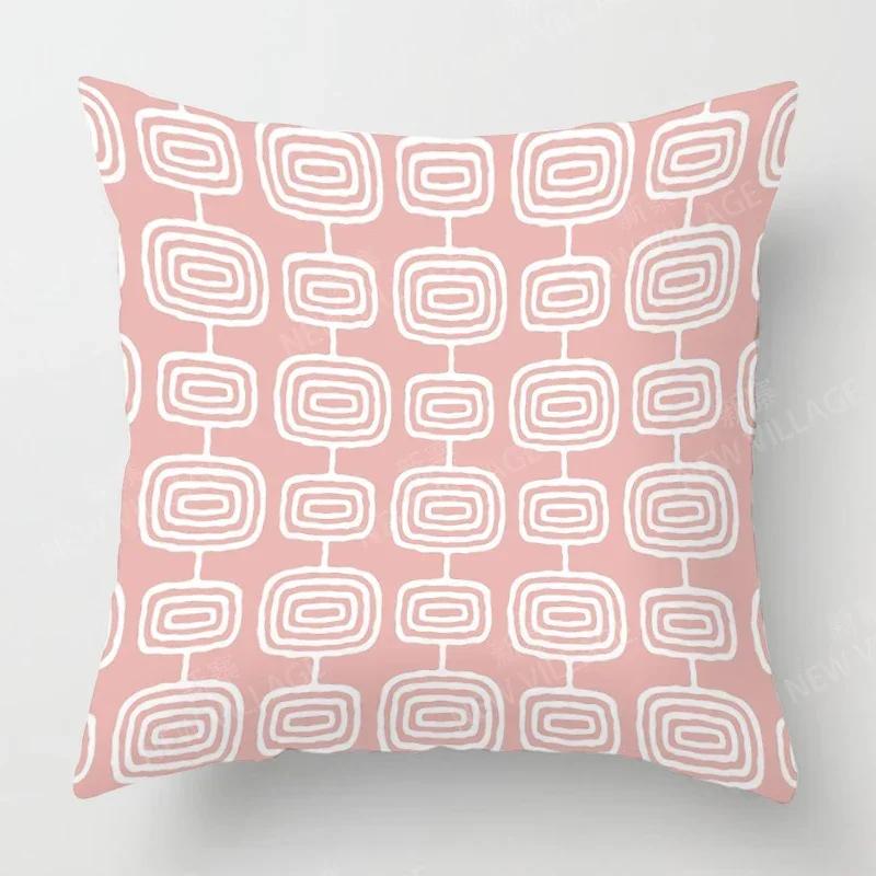 Nordic Fall Home Decor Autumn Throw Pillow Case Sofa Cushion Cover Modern