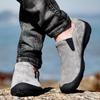 38-48 Casual Men's Shoes Retro British Style Leather Large Size Two-layer Pork Skin Driving Car Shoes