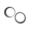 1 Pair Front Headlight Frame Cover Bezels for 2018-2024 Headlamp Garnish Rings Auto Accessory Easy Installation