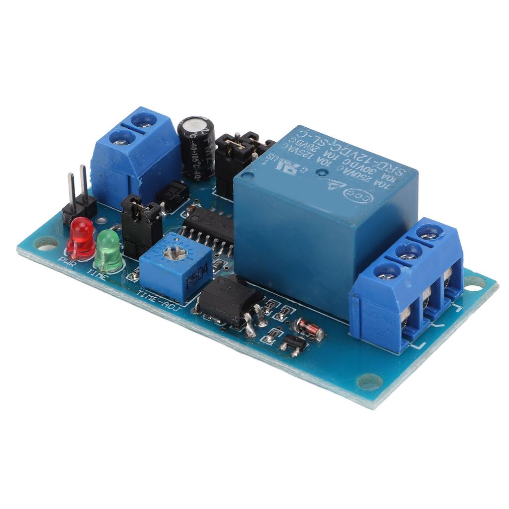 Time Delay Relay Switch Module DC12V Normally Open Trigger for Automation Equipment Modification