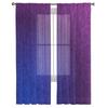 Mandala Window Treatment Tulle Modern Sheer Curtains for Kitchen Living Room the Bedroom Curtains Decoration