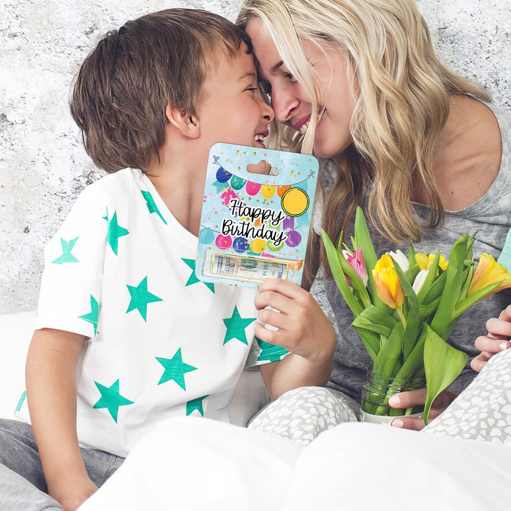 60 Stück Geldkartenhalter mit Aufkleber Kunststoffkuppel Lippenbalsam Wasserdicht Rechteckig Transparent Bargeldbeutel DIY Geschenk für Weihnachten Absolvent
