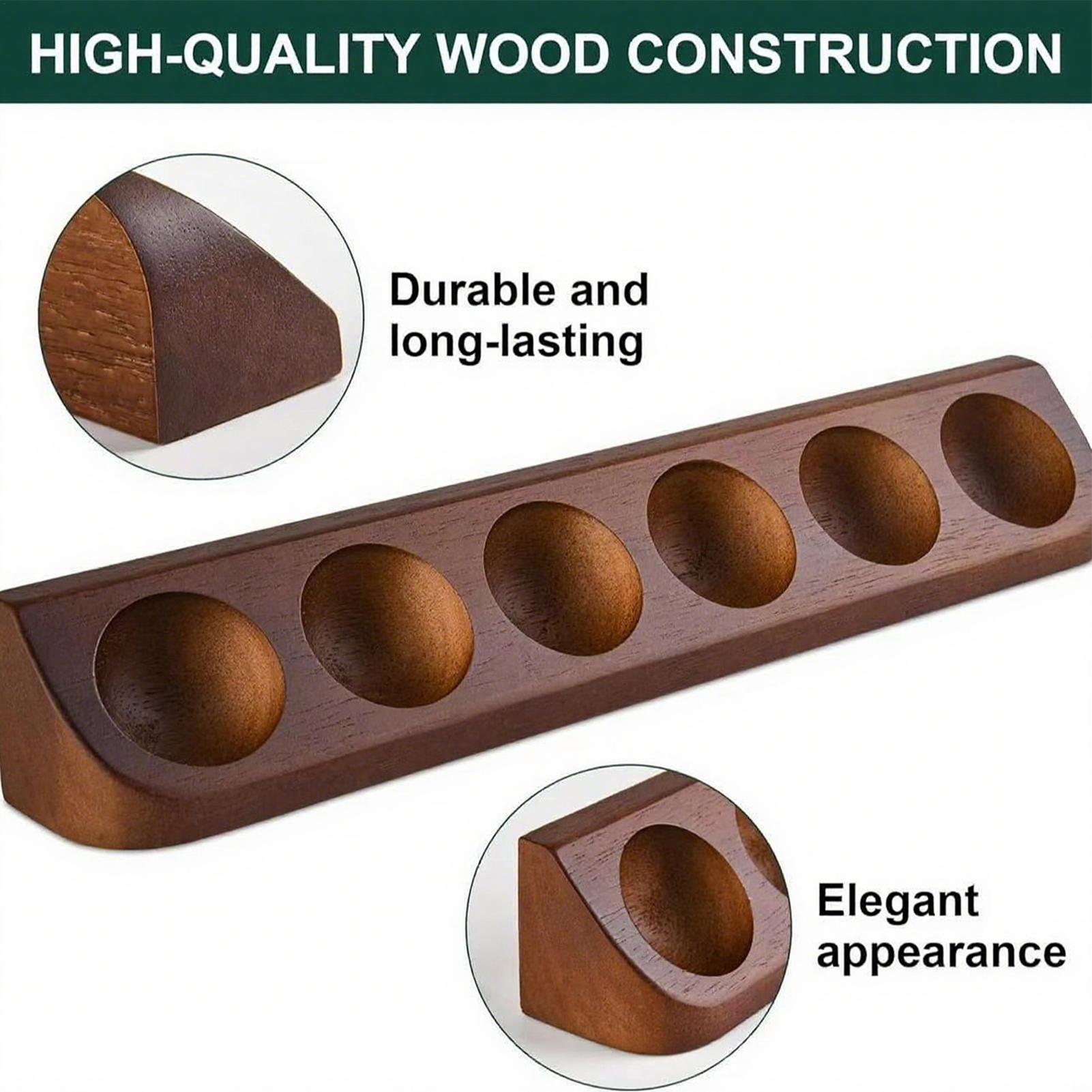 

Wooden Golf Ball Collection Box 6-Holes Wood Golf Ball Storage Holder Golfer Enthusiast Collection Cabinet Shelf Decor CN