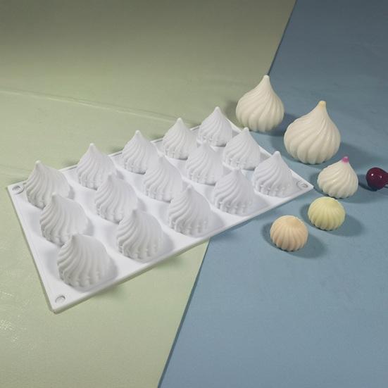 3D Bun Dumpling Silicone Shape Candle Molds Mold Steaming Dumpling for Chocolate Resin