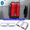 Carbon Fiber Look / Shiny Rear Tail Lights Lamp Cover Trim Cover Trim For Great Wall GWM WEY TANK 300   Accessories
