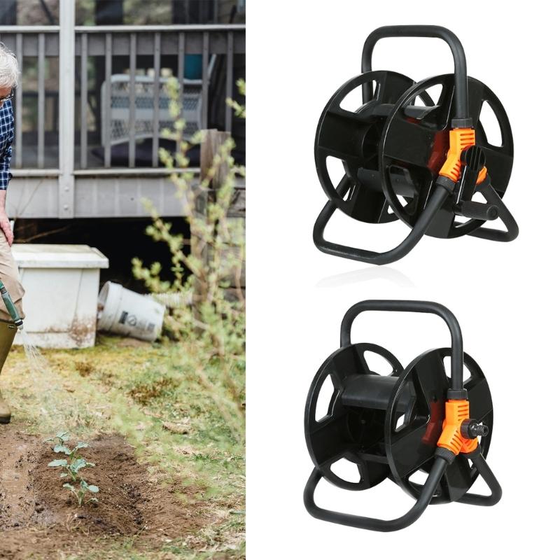 Hose Winding Reel Hose Reel Water Pipe Single Arm Storage Rack Tool for Garden Car Washing Watering Car Washing