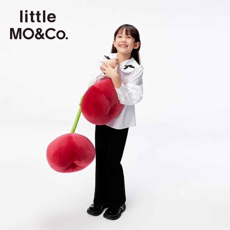 Little MO&Co. Girls' Peter Pan Collar Long-Sleeve Cotton Shirt