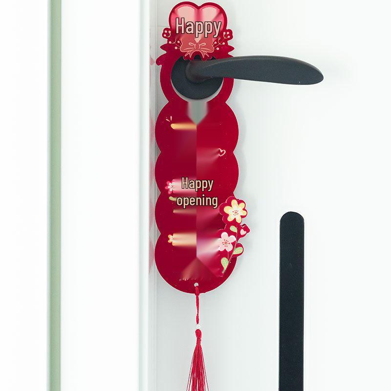 Honeymoon and Wedding Doorknob Decorations for Bedroom and Living Room