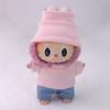 For 17cm Labubu Doll Fashion T-shirt Doll Clothes Color Match Dolls Accessories Cute Decoration Little Clothes