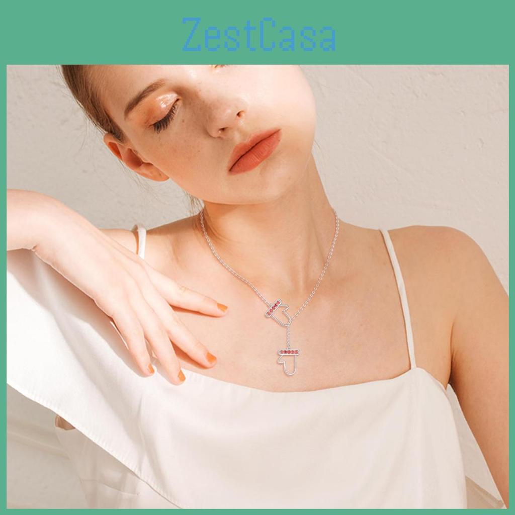 Náhrdelník Dívčí Minimalistický se slitinovým květinovým přívěskem Vánoční dárek Dekorace