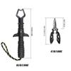 Fishing Pliers Tool Set - Metal Fish Lip Gripper with Stainless Steel Fishing Pliers, Essential Tools for Freshwater Fishing